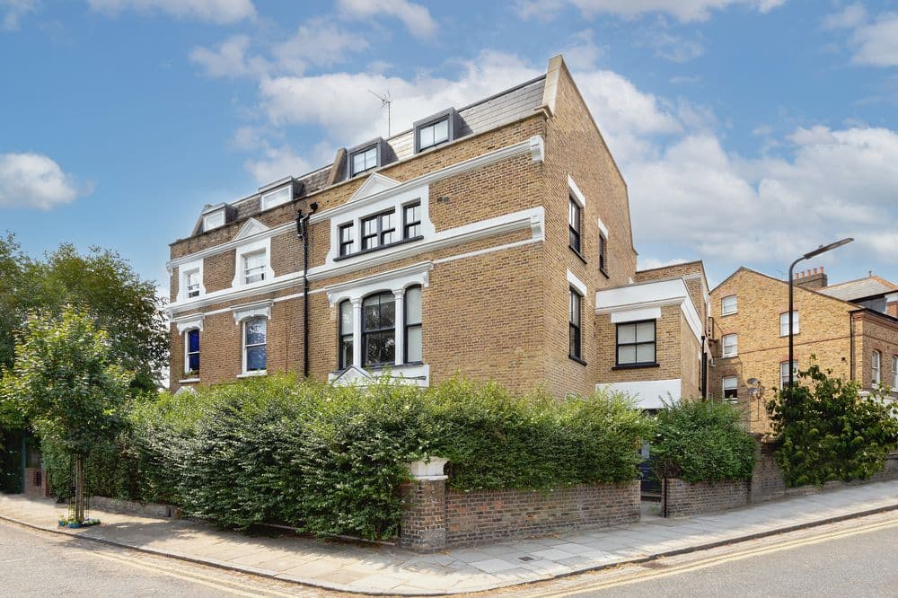 Restored period villa, Princess Crescent, Hackney