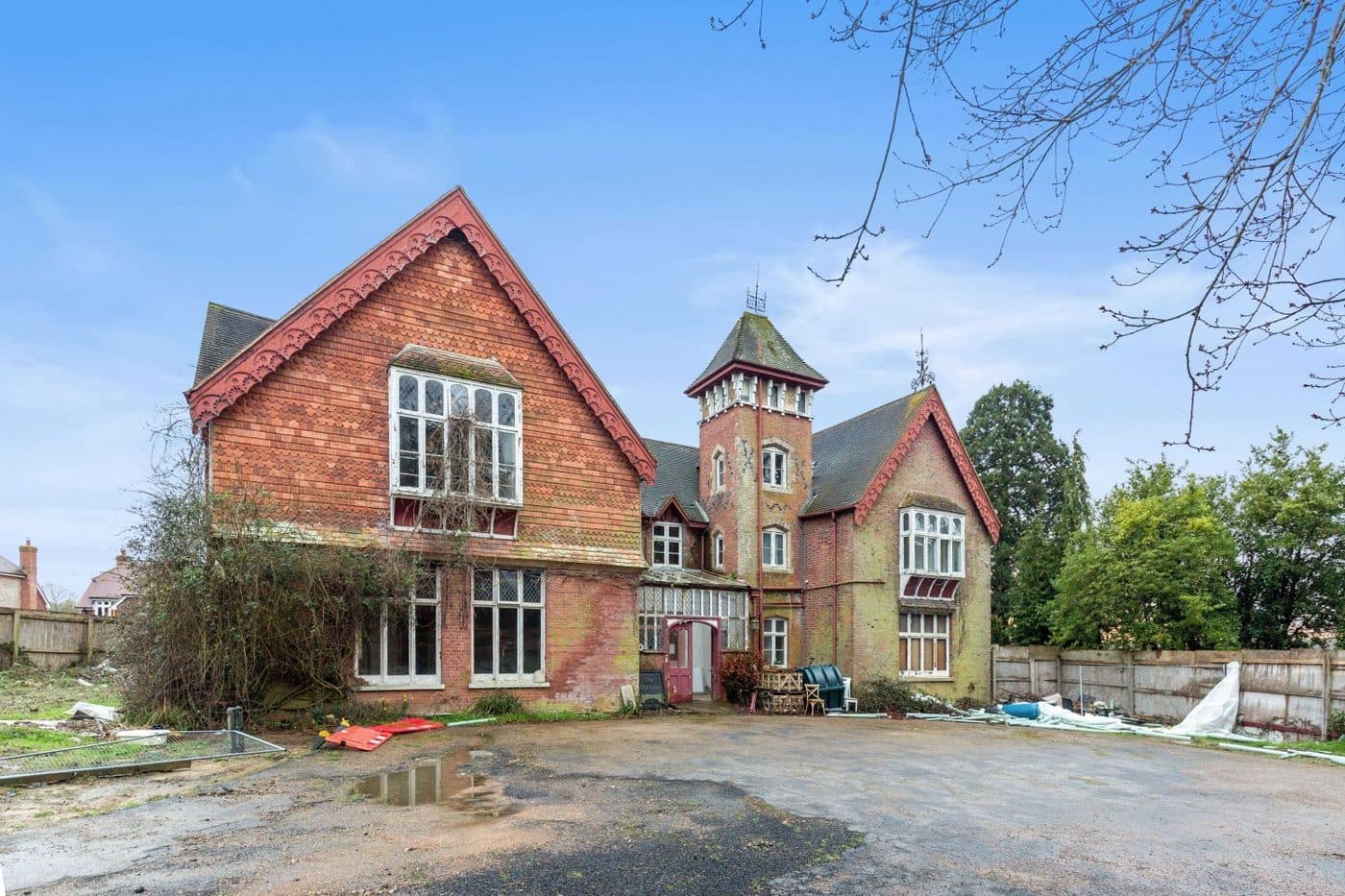Eden Hall, Edenbridge, prior to restoration